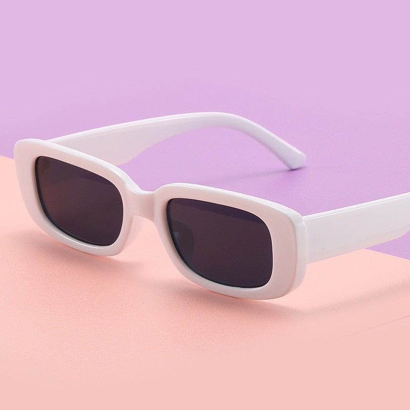 Lentes de Sol Estilo Retro, Diseño Rectangular, Colores. UV400
