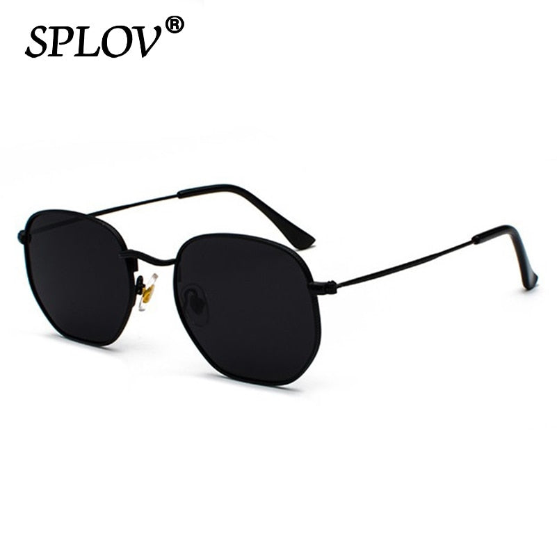 Lentes de Sol Estilo Retro Hexagonal. UV400