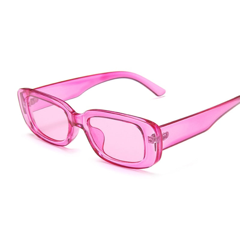 Lentes de Sol Estilo Retro, Diseño Rectangular, Colores. UV400