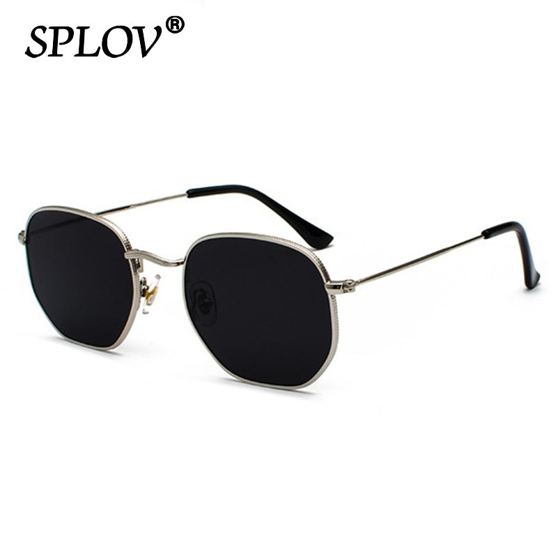 Lentes de Sol Estilo Retro Hexagonal. UV400
