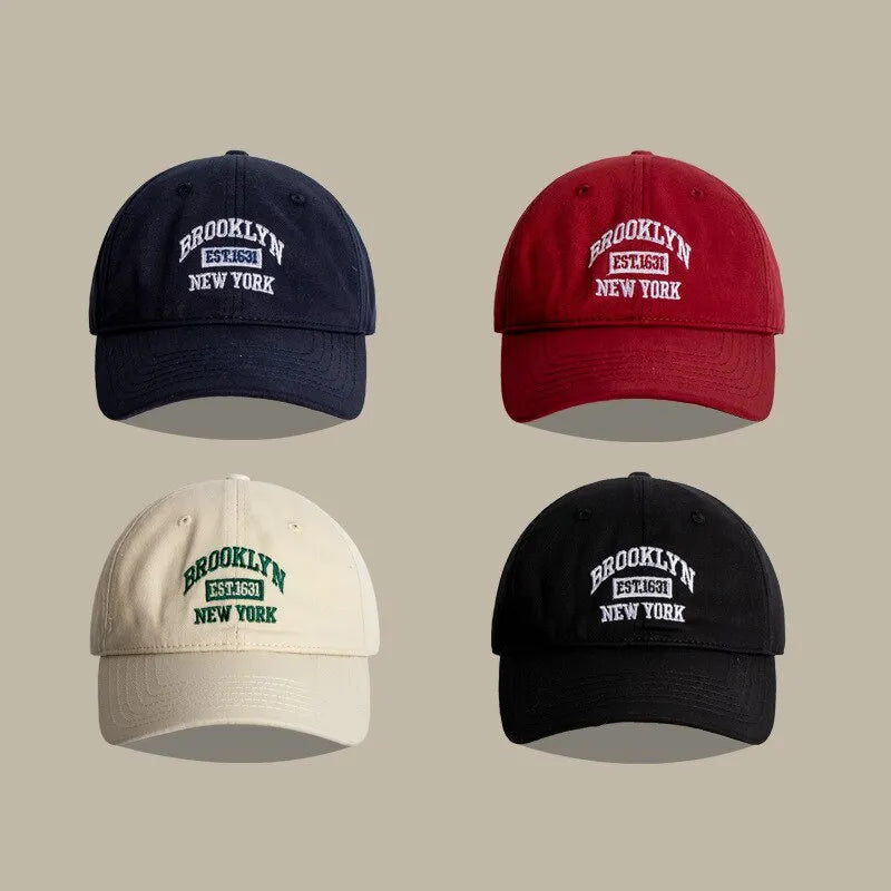 Gorra de Béisbol con Letras Bordadas Unisex.