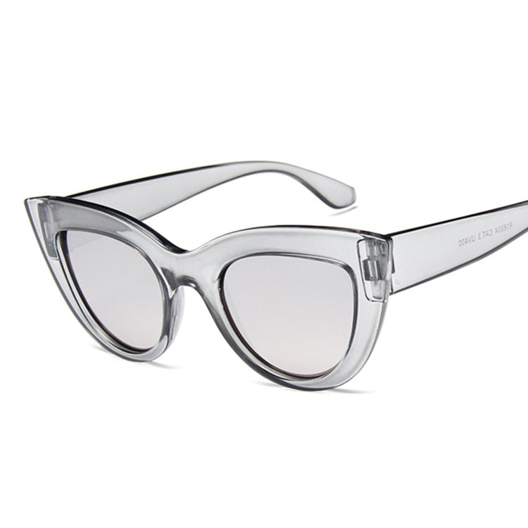 Lentes de Sol Estilo Fashion Retro Cat-Eye. UV400