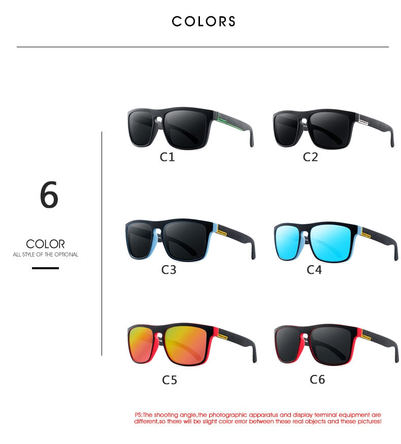 Lentes de Sol Estilo Wayfarer Deportivo. UV400