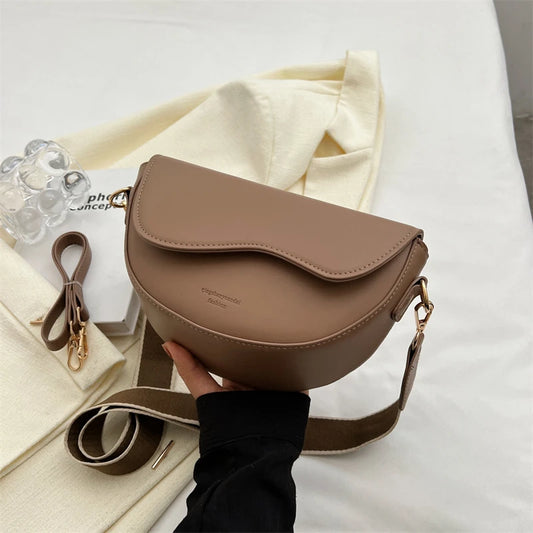 Bolso de Cuero Pequeño Estilo Vintage Elegante