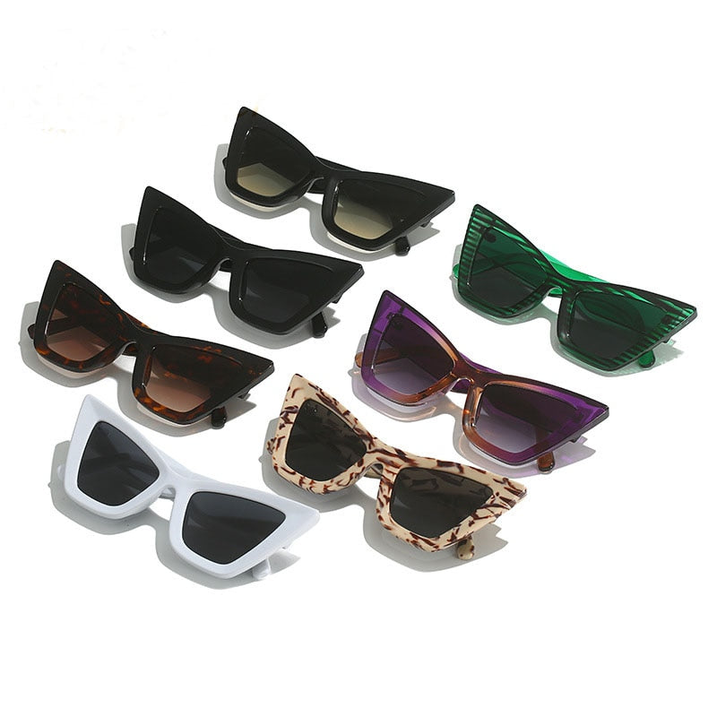 Lentes de Sol Estilo Retro Cat Eye. UV 400