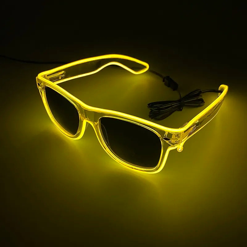 Gafas con Luces LED para Fiestas: Accesorios Brillantes.