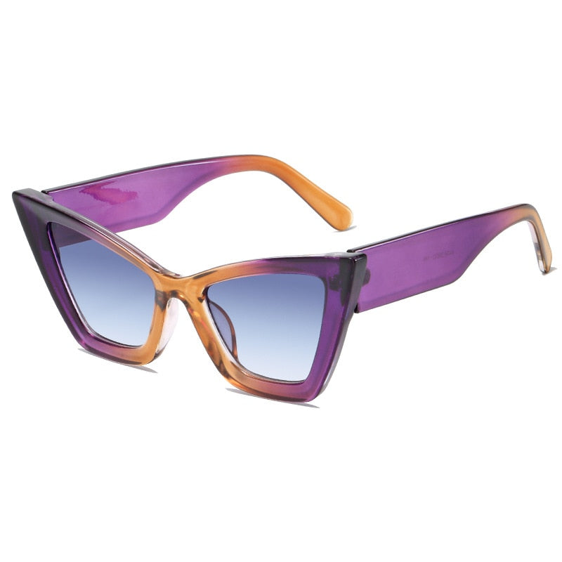 Lentes de Sol Estilo Retro Cat Eye. UV 400