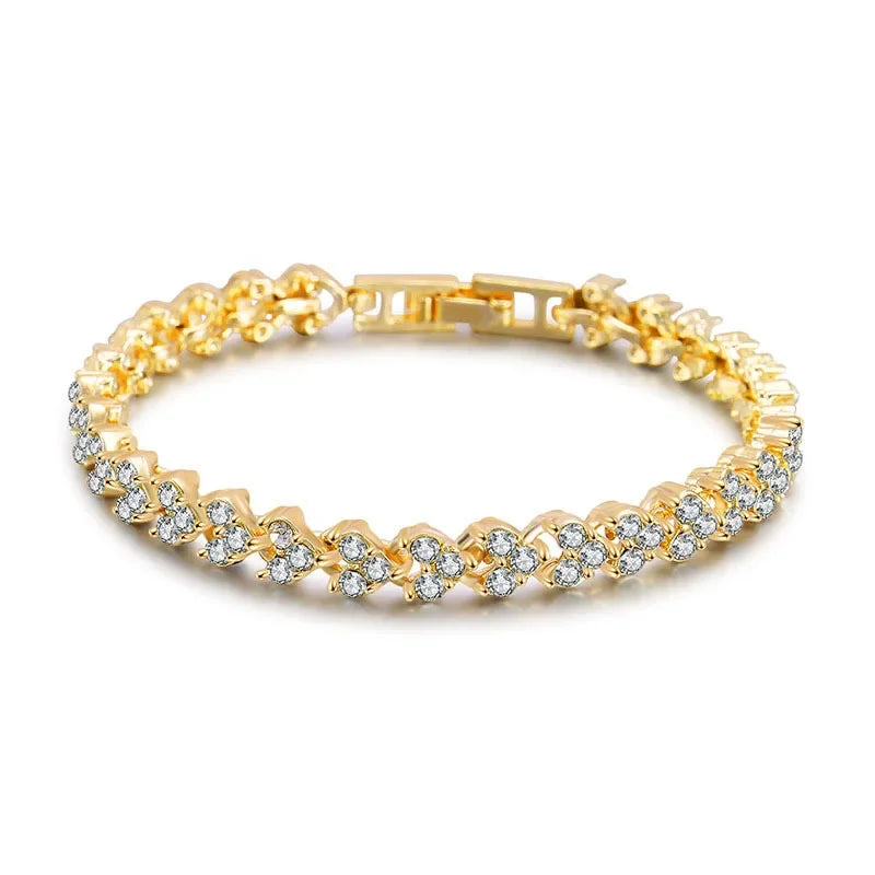 Pulsera de Cristal de Moda para Mujer - Brazalete