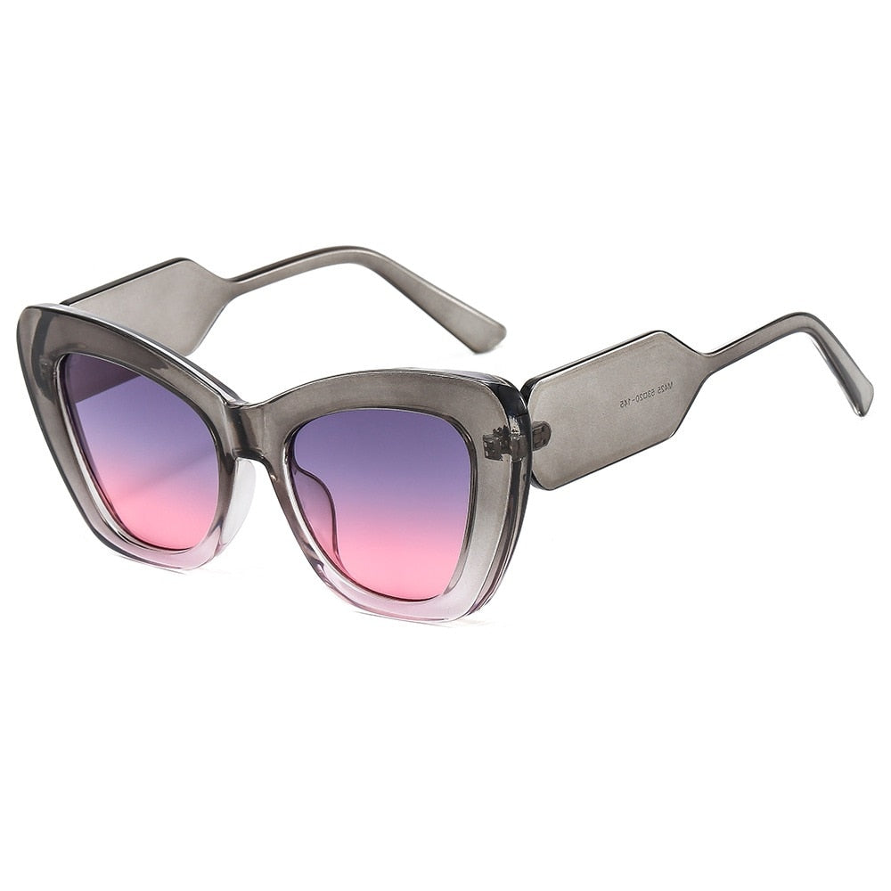 Lentes de Sol Estilo Fashion Cat Eye. UV400