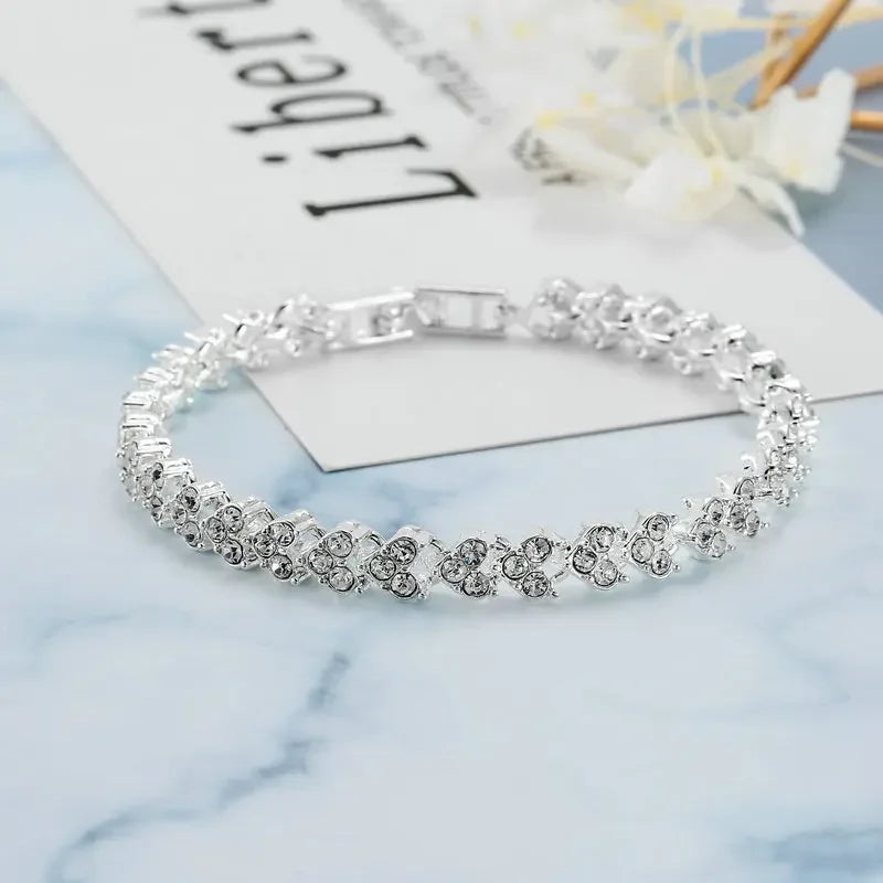 Pulsera de Cristal de Moda para Mujer - Brazalete