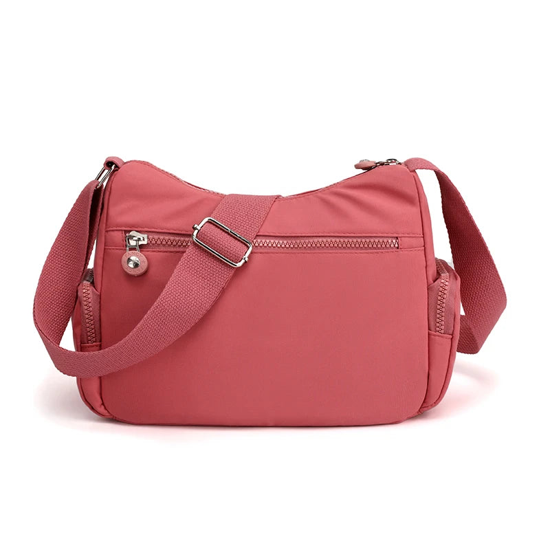 Bolso de Hombro para Mujer de Nylon Impermeable