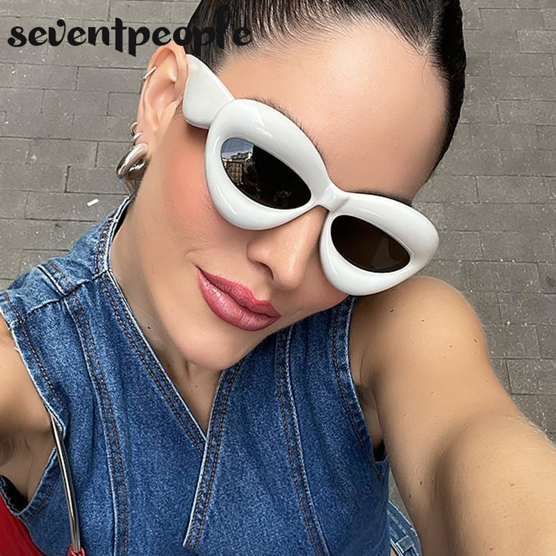 Lentes de Sol Estilo Retro Cat Eye. UV400.