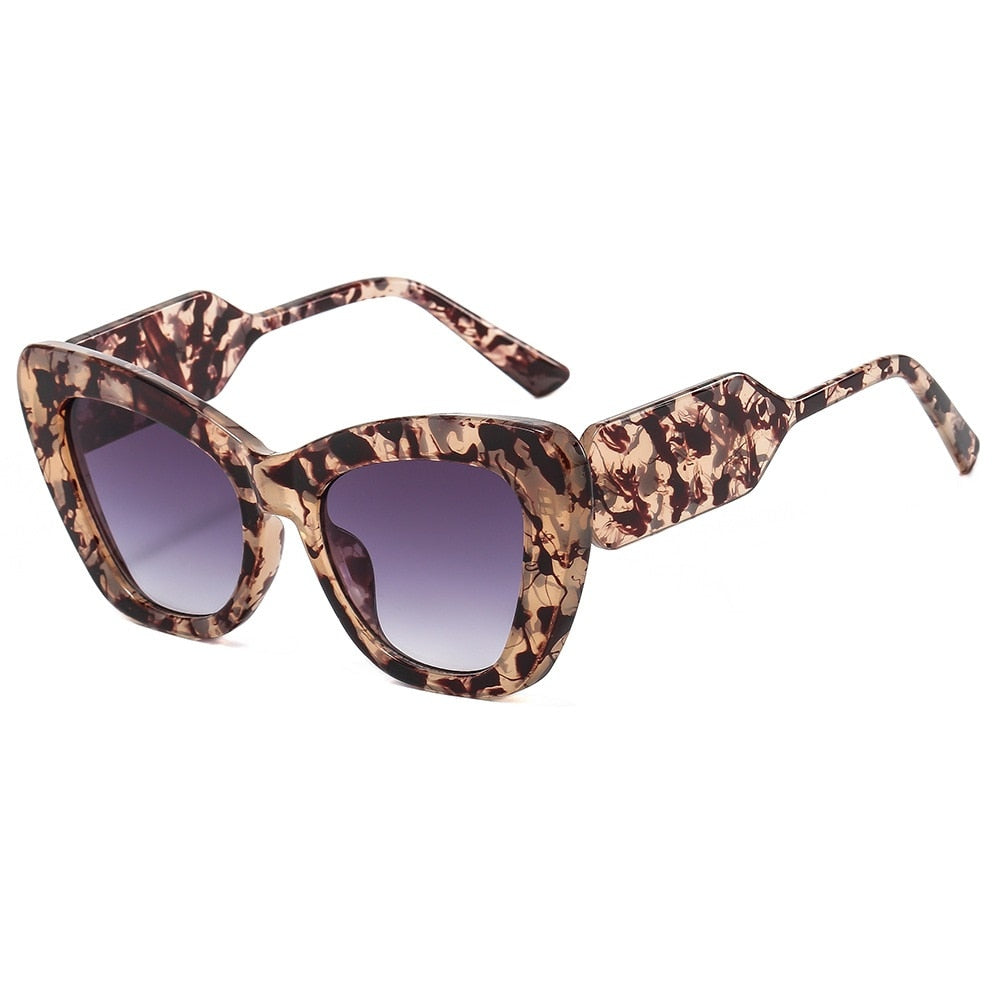 Lentes de Sol Estilo Fashion Cat Eye. UV400